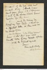 Nachlass Franz Steindachner, Brief von H. K. Morrison an Franz Steindachner (15.01.1879), Inv.Nr. 350.02, Seite 4